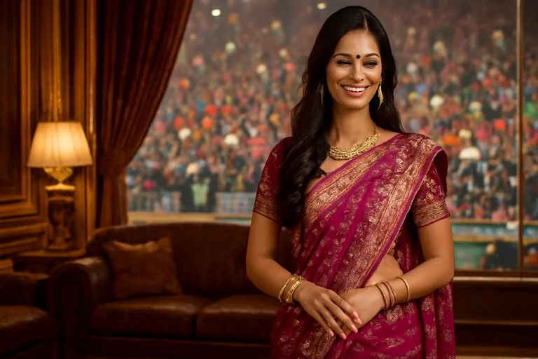 desh77 ডেস্কে নোট নিয়ে কাজ করা লেখক