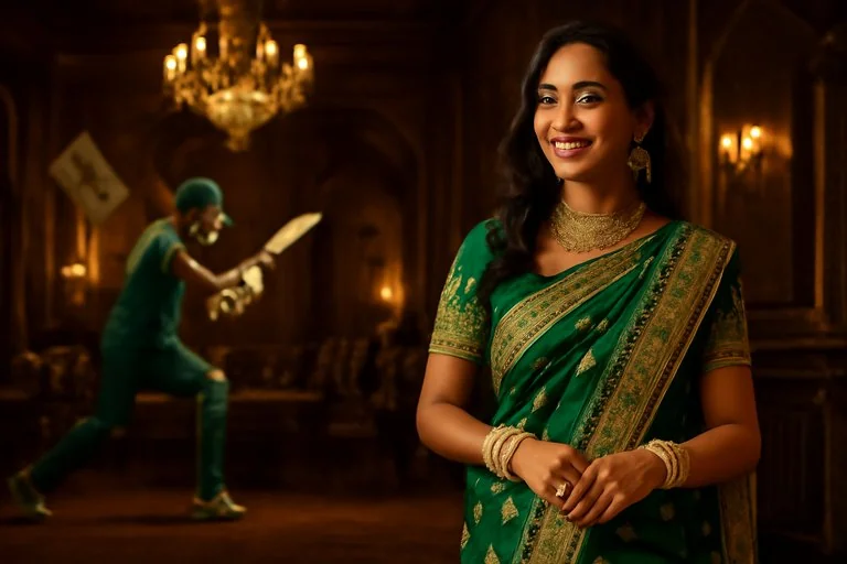 desh77 ক্রিকেট পিচে বল ছোড়ার দৃশ্য